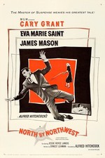 1959 NORTH BY NORTHWEST VINTAGE HITCHCOCK MOVIE POSTER PRINT STYLE C 36x24 9MIL picture