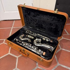 RARE — Serviced 1950’s Selmer Paris Depose Low E Natural Bass Clarinet picture