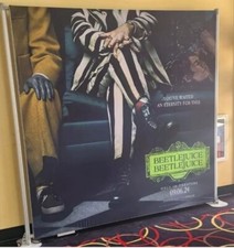 BEETLEJUICE BEETLEJUICE  2024 8' x 8' vinyl banner VER 1 picture