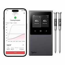 Typhur Sync Dual Wireless Meat Thermometer with 2 Probes BBQ Model WT03 picture