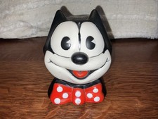 Vintage 1983 Felix the Cat Collectible Coin Bank picture