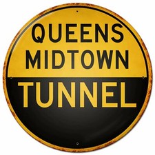 QUEENS MIDTOWN TUNNEL NEW YORK CITY HEAVY DUTY USA MADE 28