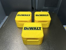 DeWALT Locking Square Container Set 3 Pack 3D Printed Screw & Parts Storage picture