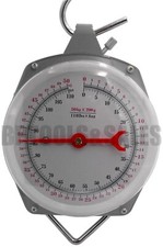 NEW 110LBS HANG UP SPRING SCALE DIAL WEIGHT ACCURATE HANGING SCALE PRODUCE FOOD picture