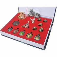 New 14 PCS  Harry Potter wand Magical wands rings necklace decorate Gift cosplay picture