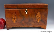 Finely Inlaid Georgian  Caddy Box 18th cent picture