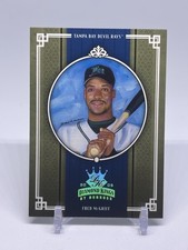 2005 Donruss Diamond Kings Blue Framed Black & White /50 Fred McGriff HOF Tampa picture