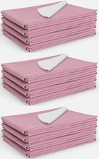 12 Medline Washable Bed Pads Quilted Softnit 300 Pink Vinyl 34
