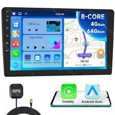 4+64GB 9 Inch 2DIN Car Stereo Radio 8Core Android 13 Carplay GPS Navi BT WIFI picture