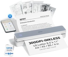 iDPRT Portable Printer for Travel Wireless Bluetooth Mobile Thermal Printers picture