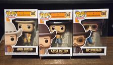 Funko POP Yellowstone Lot John Dutton 1362 Kayce Dutton 1363 Rip Wheeler 1365 picture