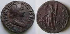 Julia Titi AE Dupondius CERES AVGVST Ancient Roman Coin Titus 80-81 AD picture