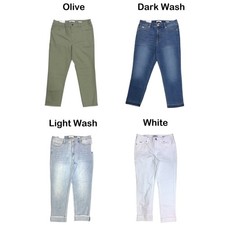 Nine West Women's Gramercy Slim Fit Cropped Stretch Denim Jean picture