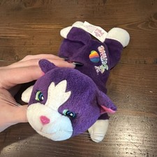 Vtg Lisa Frank Fantastic World Playtime Kitten Purple Cat 8
