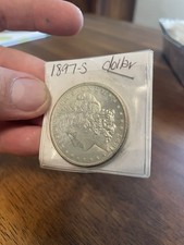 1897-S Morgan Silver Dollar $1 San Francisco Business Strike 0.9 Fine Silver picture