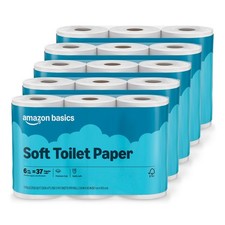 Retailer Basics 2-Ply Soft Toilet Paper 30 Rolls (5 Packs of 6) picture
