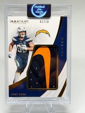2019 Panini Immaculate Collection #IG-50 Joey Bosa Immaculate Gloves Logos #/10 picture