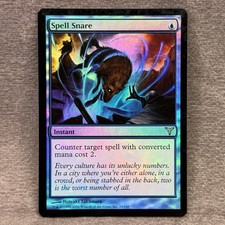 Spell Snare Dissension DIS #33 Foil LP MTG Magic Card Instant picture