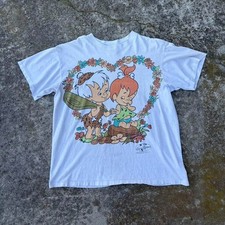 1991 vintage Flintstones t-shirt cartoon S to 5XL SG235  picture