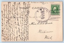DPO (1883-1922) Tolt WA Postcard Wall Signed Puppy Dog Wanted Somebody To Play picture