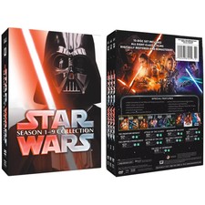 Star Wars Season 1-9 15-Disc DVD Complete 9 Movie Collection Saga Brand New picture