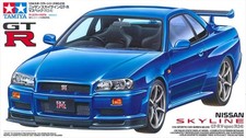 Tamiya 24210 Nissan Skyline GT-R V-Spec 1/24 Scale Plastic Model Kit picture