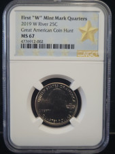2019 W Frank Chruch River of No Return Quarter 25C NGC MS67 | GEM+ BU West Point picture
