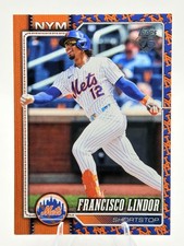 2026 Topps Series 1 - Francisco Lindor #123 Team Color Border picture