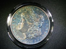 1897-O MORGAN SILVER DOLLAR BEAUTIFULLY TONED COIN M-1837 picture