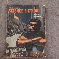 May 1950 ASTOUNDING SCIENCE FICTION Magazine First L. Ron Hubbard DIANETICS picture
