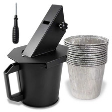 Upgraded  Grease Bucket with Lid, Drip Bucket for Traeger, Pit Boss, Z Grills picture