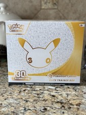 Pokemon Center  30th Anniversary Celebration Elite Trainer Box ETB - SEALED picture