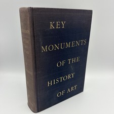 Key Monuments History Of Art HW Janson Visual Survey Textbook Vintage 1959 picture