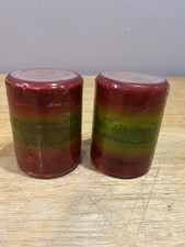 Pier 1 Imports Set of 2 Bountiful Apple 4 x 3 Candles New picture