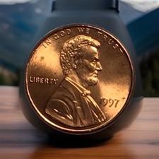 1997 P  Lincoln Cent    Uncirculated With Issues Reduced Price picture