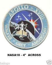 PATCH APOLLO 18 MOVIE -  NASA18 picture