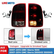 Upgrade Tail Light For 2007-2013 GMC Sierra 1500 / 2007-14 Sierra HD Left+Right picture