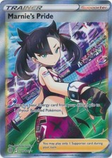 Marnie's Pride (Full Art) 171/172 Ultra Rare Brilliant Stars Pokemon TCG picture