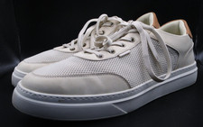 Aldo Shoes Men's 10.5 McEnroe Lace Up Mesh Sneaker Beige picture