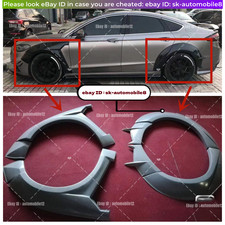For Ford Fusion 2014-2018 Primer Fender Flare Kit Wheel Arch Cover Trim 10X picture