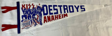 KISS Destroys Anaheim 1976 Pennant Flag 50th Anniversary Ace Spaceman Brand NEW picture