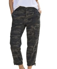 Sanctuary Social Standard Pants Size XXL Cargo Green Jogger Camo Style XP0013R3R picture