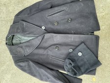 Vintage 50s NavyPea coat and wool watch hat picture