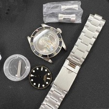 DIY SET for T u D O r 41MM 2824 watch case + dial + hands + Strap Sapphire kit picture