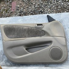 1998-2002 Toyota Corolla S Front Left Driver Door Panel Power Tan Oak OEM picture