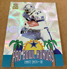 2002 Pacific Crown Royale Pro Bowl Honors Emmitt Smith Dallas Cowboys #3 picture