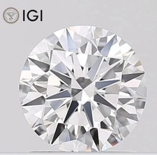 2.09 CT Loose Round Cut IGI CERTIFIED Lab Grown CVD Diamond D Color VVS1 Clarity picture