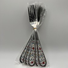 Temptations by Tara Winter Whimsy Flatware New Set of 6 Dinner Forks Christmas picture