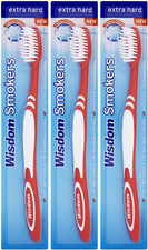 3X Wisdom Smokers Extra Hard Brush Toothbrush Previously Addis by Wisdom picture