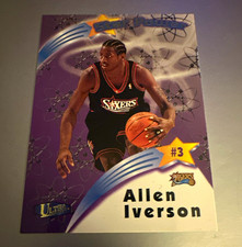 Fleer Ultra 1997-98 Star Power Allen Iverson #2 SP Insert Philadelphia 76ers picture